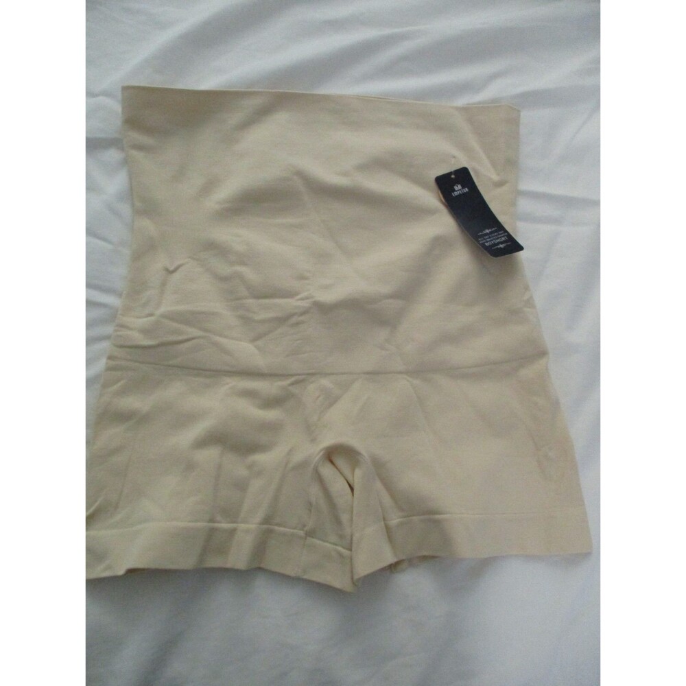Empetua by Shapermint Womens Sz XL High Waisted Shaper Boyshort Nude 18437